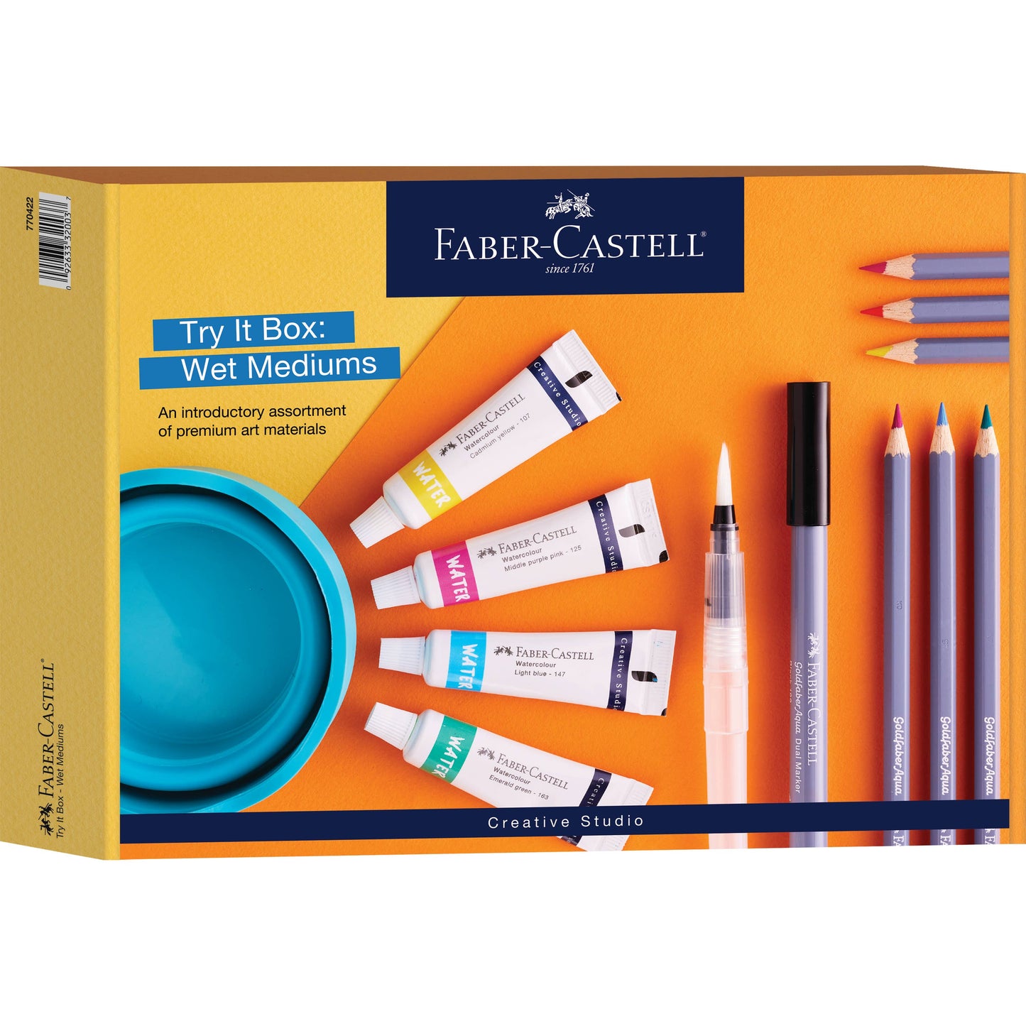 Creative Studio Try It Box Artist Wet Mediums Assortment