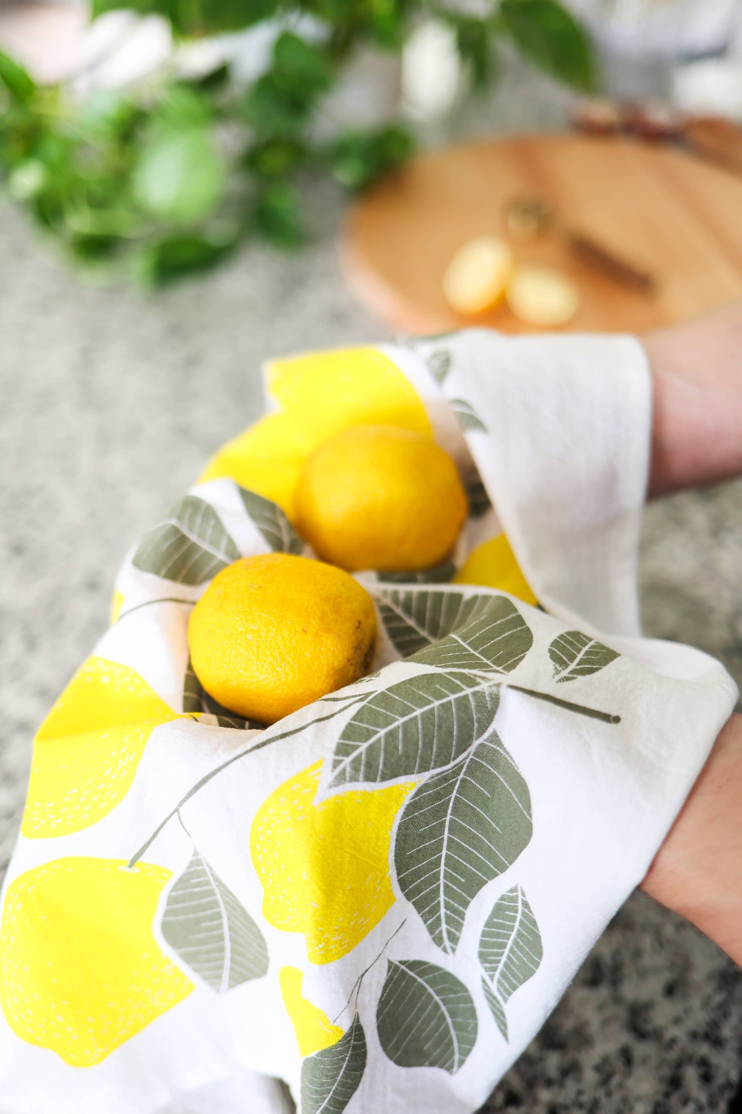 Lemon Tea Towel