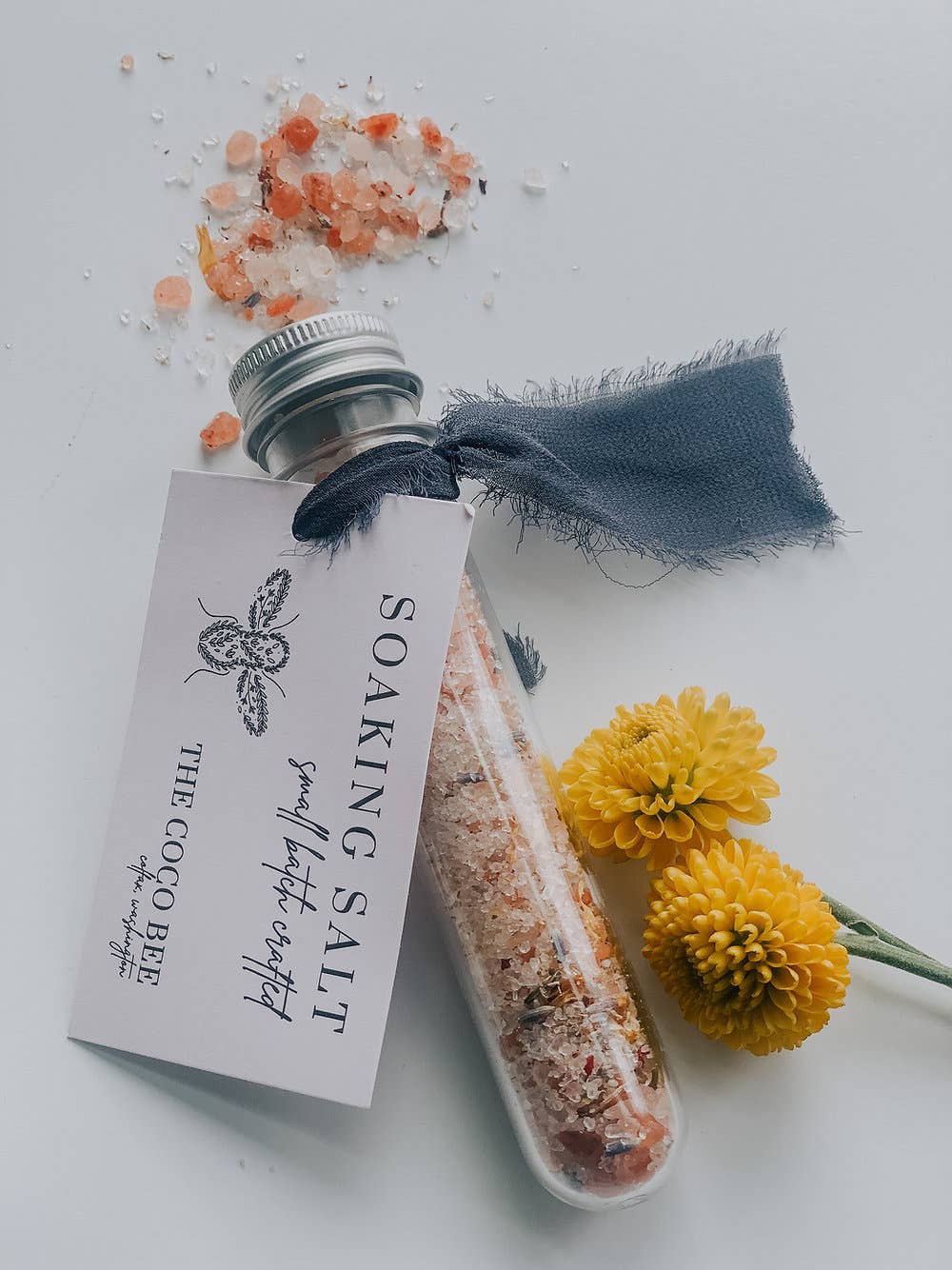 Soaking Salts | Bath & Shower Salts: 1.5 Ounce Tube / Wildflowers