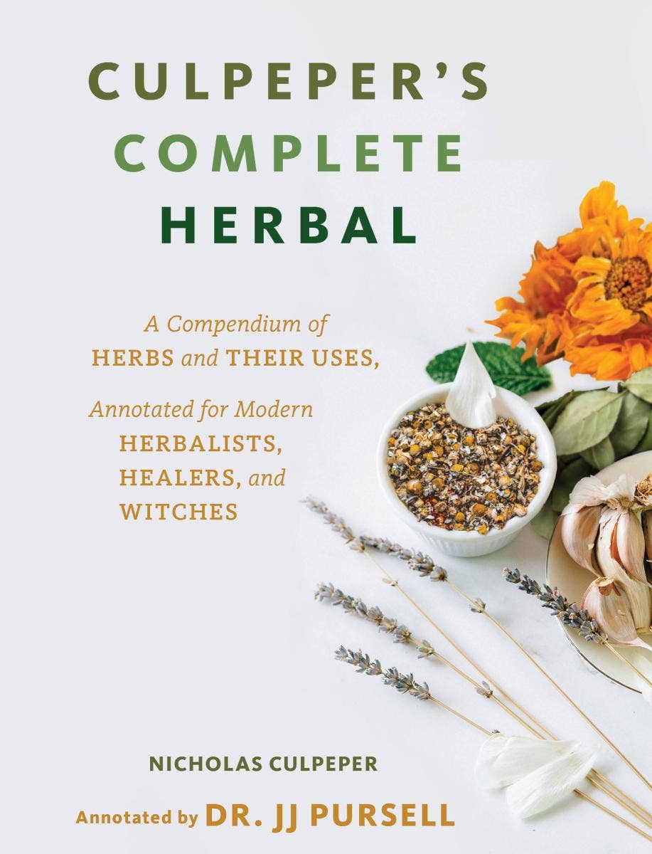 Culpeper's Complete Herbal: Herbalists, Healers, & Witches: Black Cover