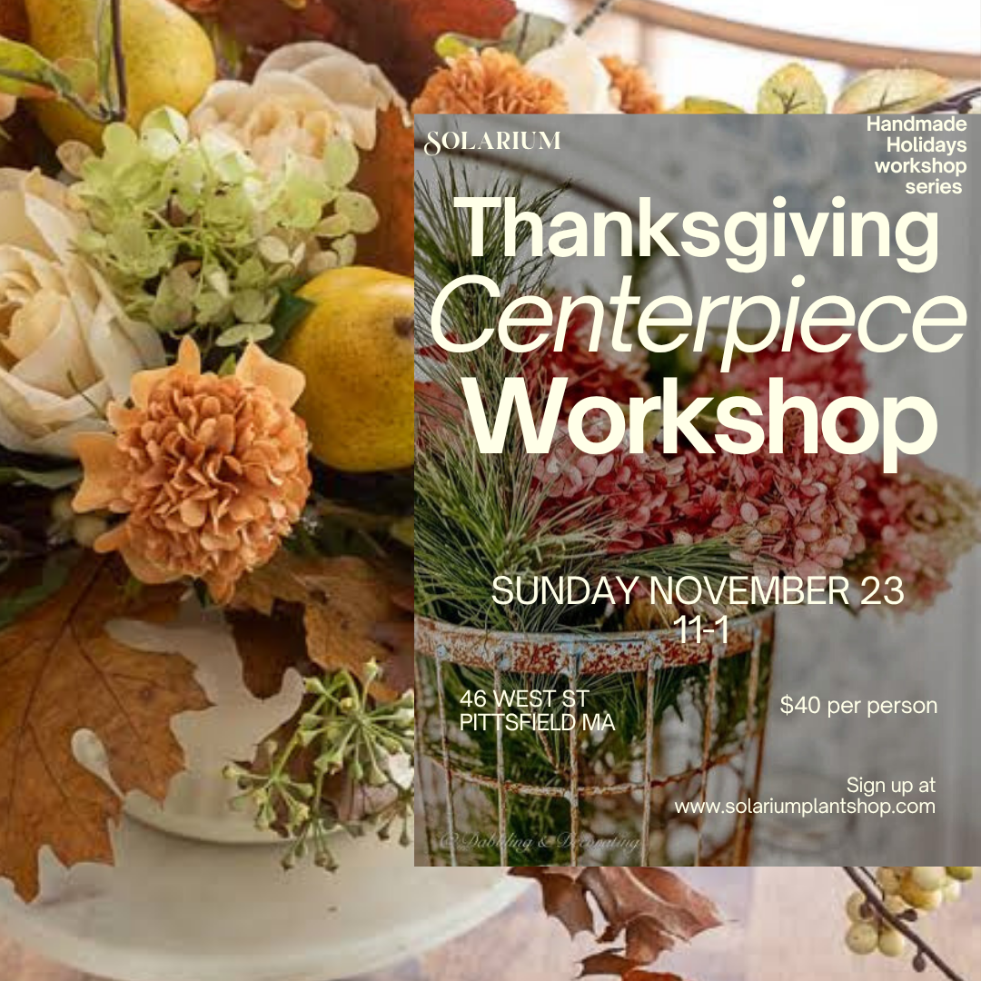 Thanksgiving centerpiece workshop