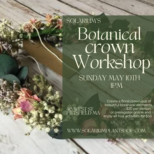 Botanical crown workshop