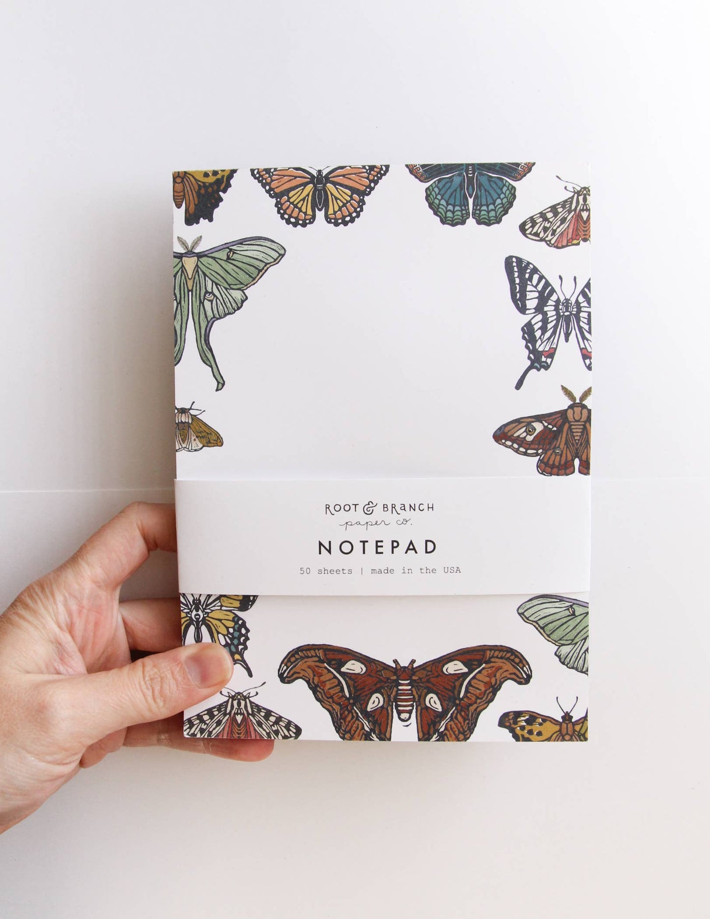 Butterfly + Moth Notepad