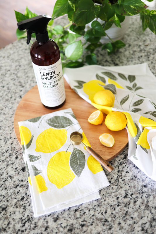 Lemon Tea Towel