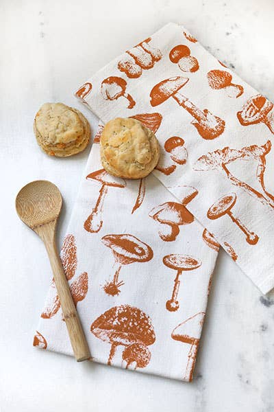 Mushroom Tea Towel