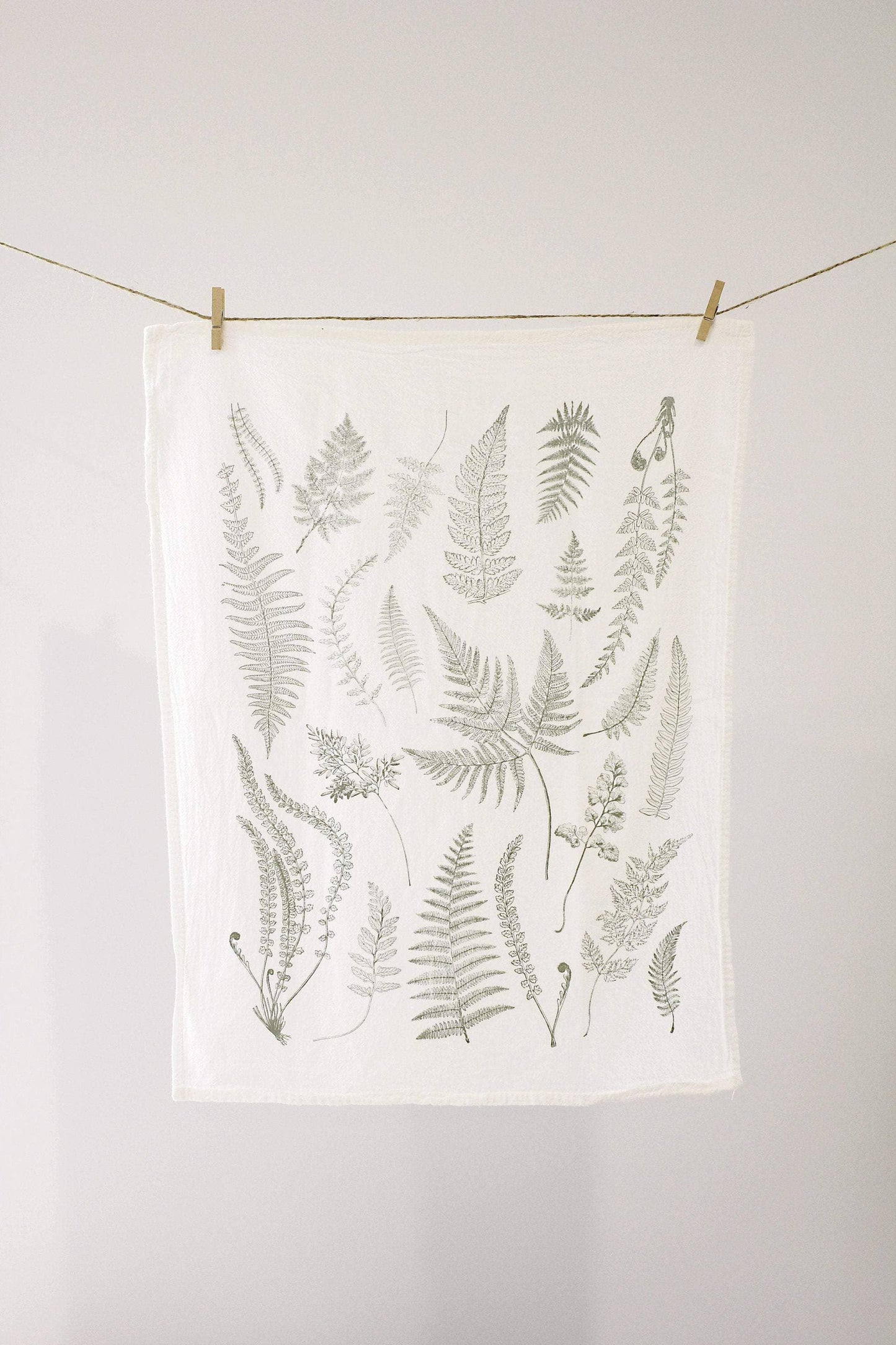 Fern Fronds Tea Towel