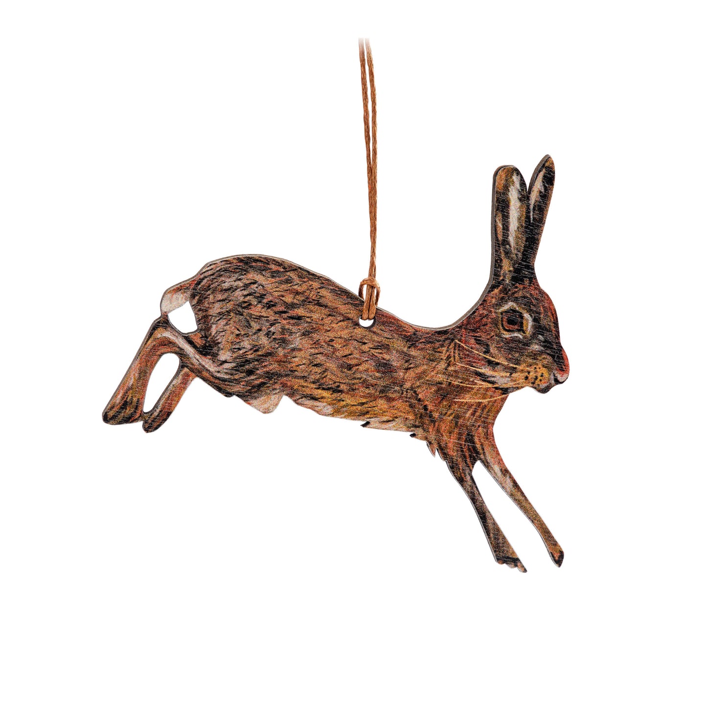 FSC approved birch plywood hare decoration