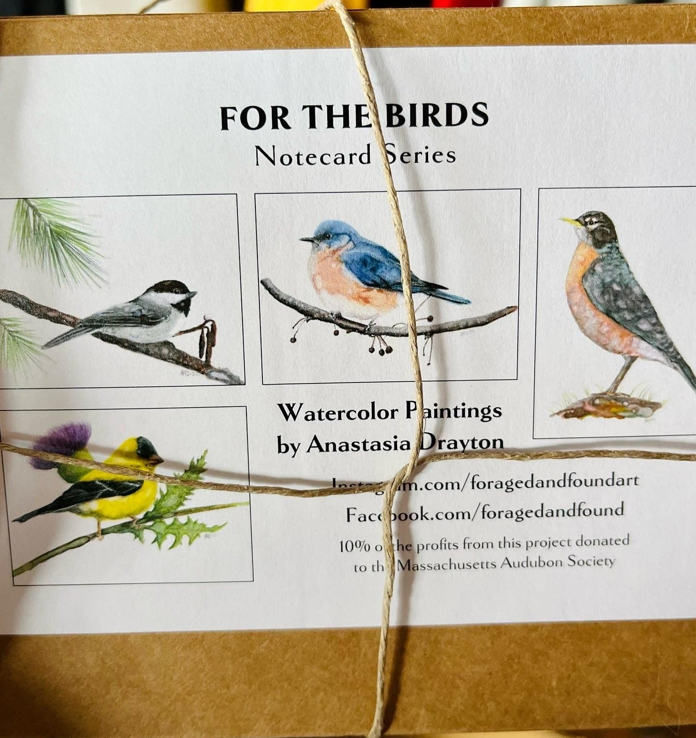 “For the Birds” 8 card variety pack