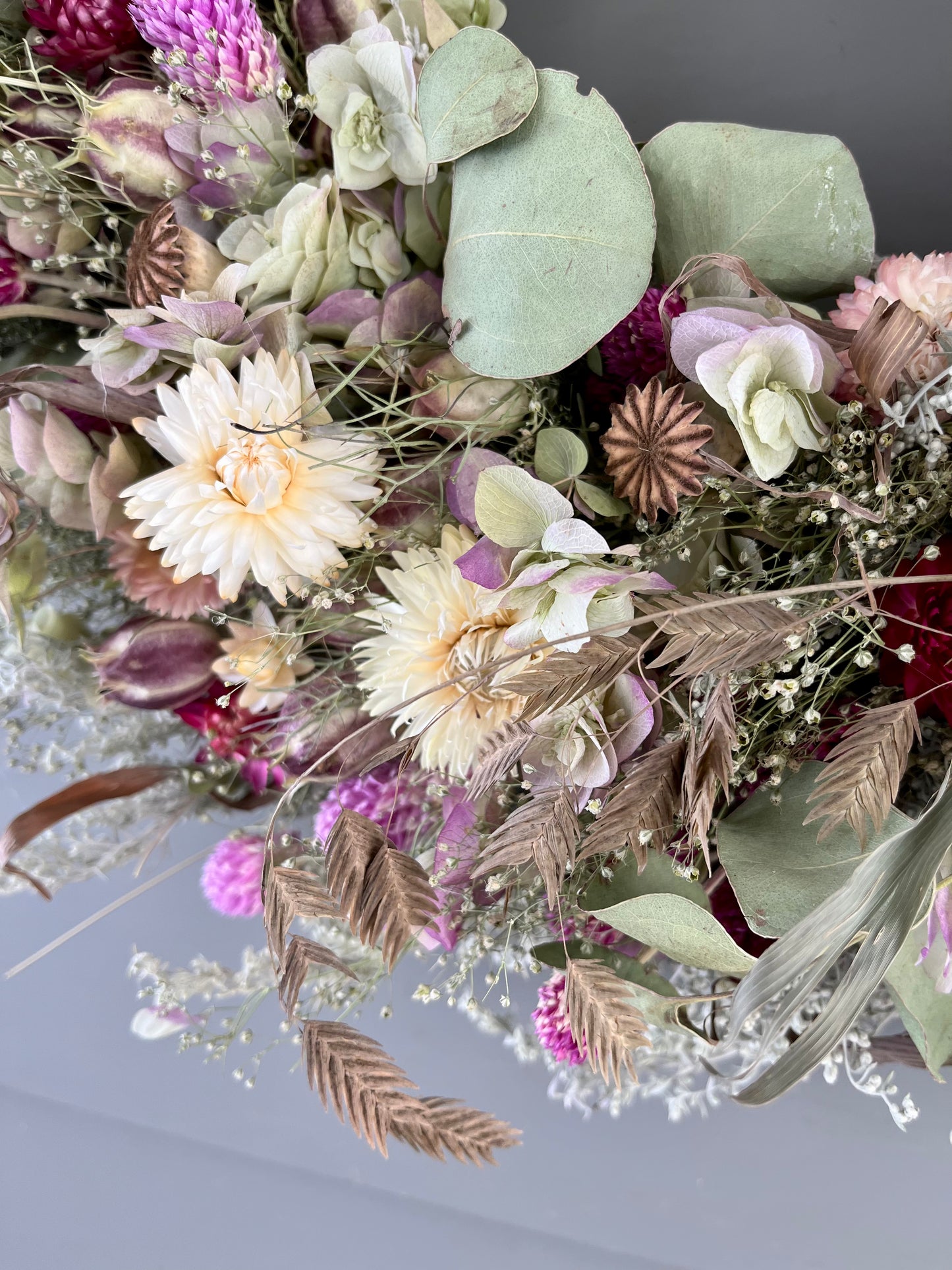 Artemisia and Oregano Wreath